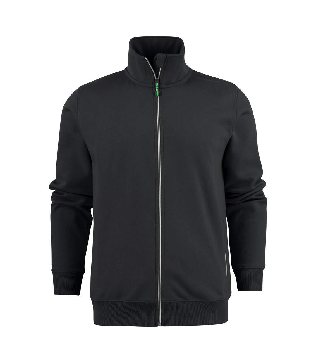 Mens Javelin Rsx Sweat Jacket Black Printer-2