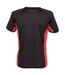 T-shirt homme noir / rouge / blanc Finden & Hales-2