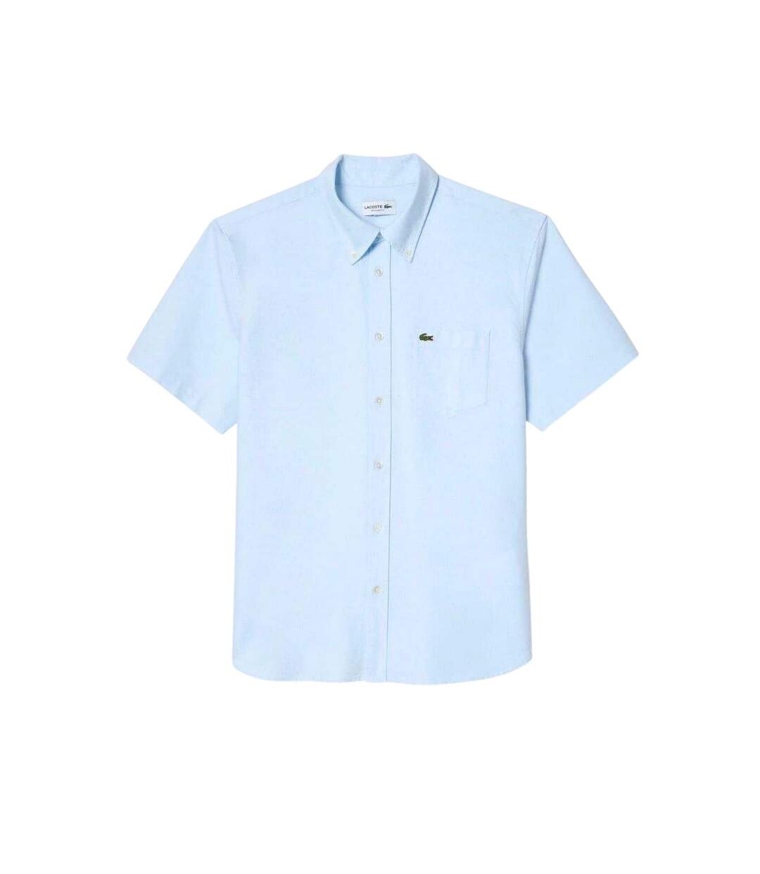 Chemise Motif/style Logo Brodé Homme Bleu Lacoste-2