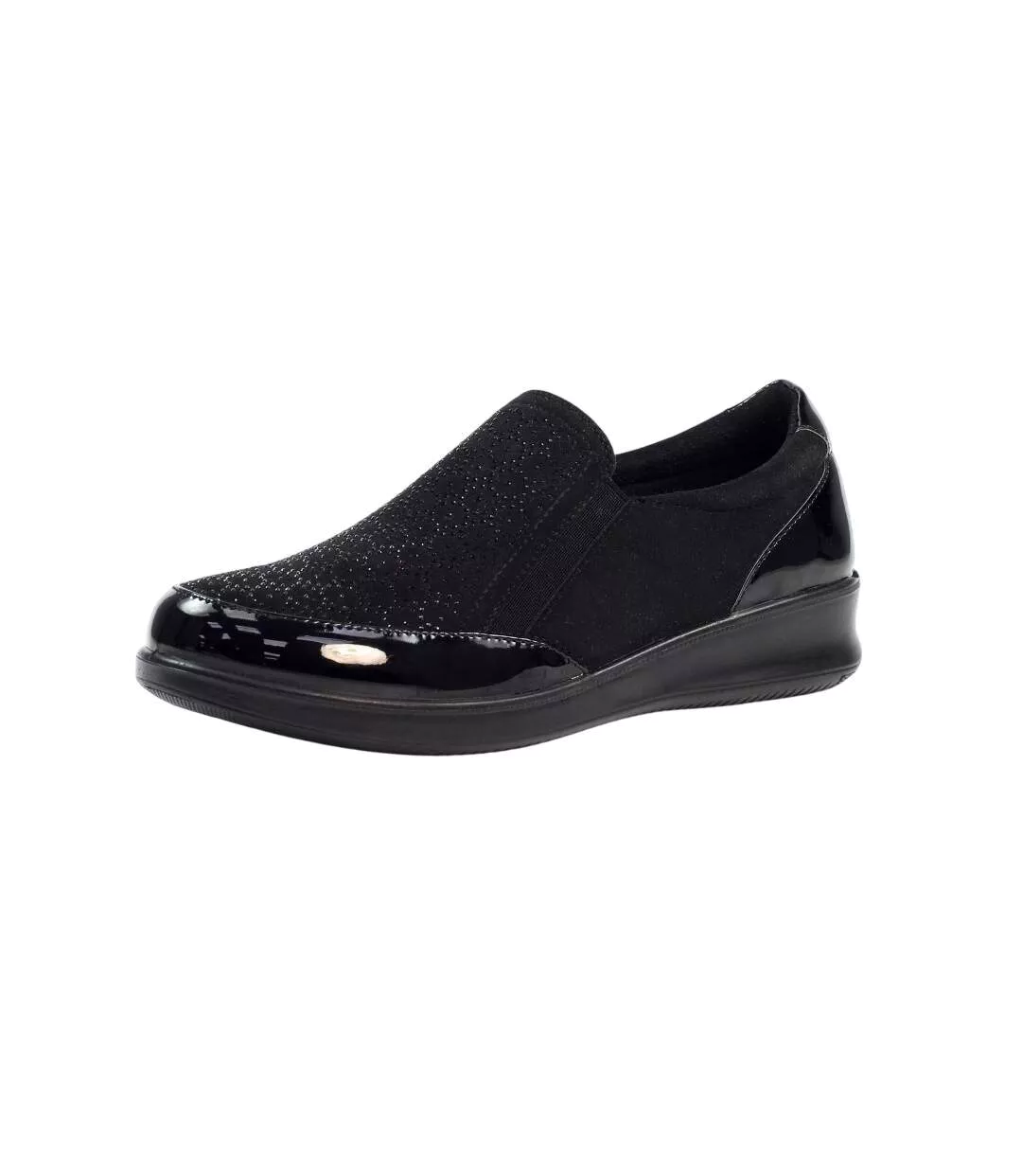 Mocassins Hattie Femme Noir Lunar-4