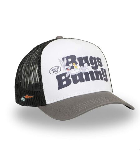 Casquette trucker avec filet en sergé de coton/mesh Looney Tunes Bugs Capslab