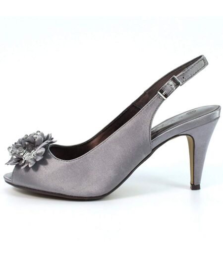 Escarpins Sabrina Femme Gris Foncé Lunar