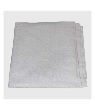 Cotton Bath Sheet (White) (39 x 59in) - UTUT1043