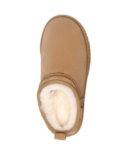 Chaussons Quail Femme Châtaigne EverAu
