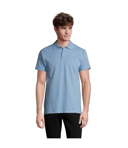 Polo Spring Homme Bleu Ciel SOLS