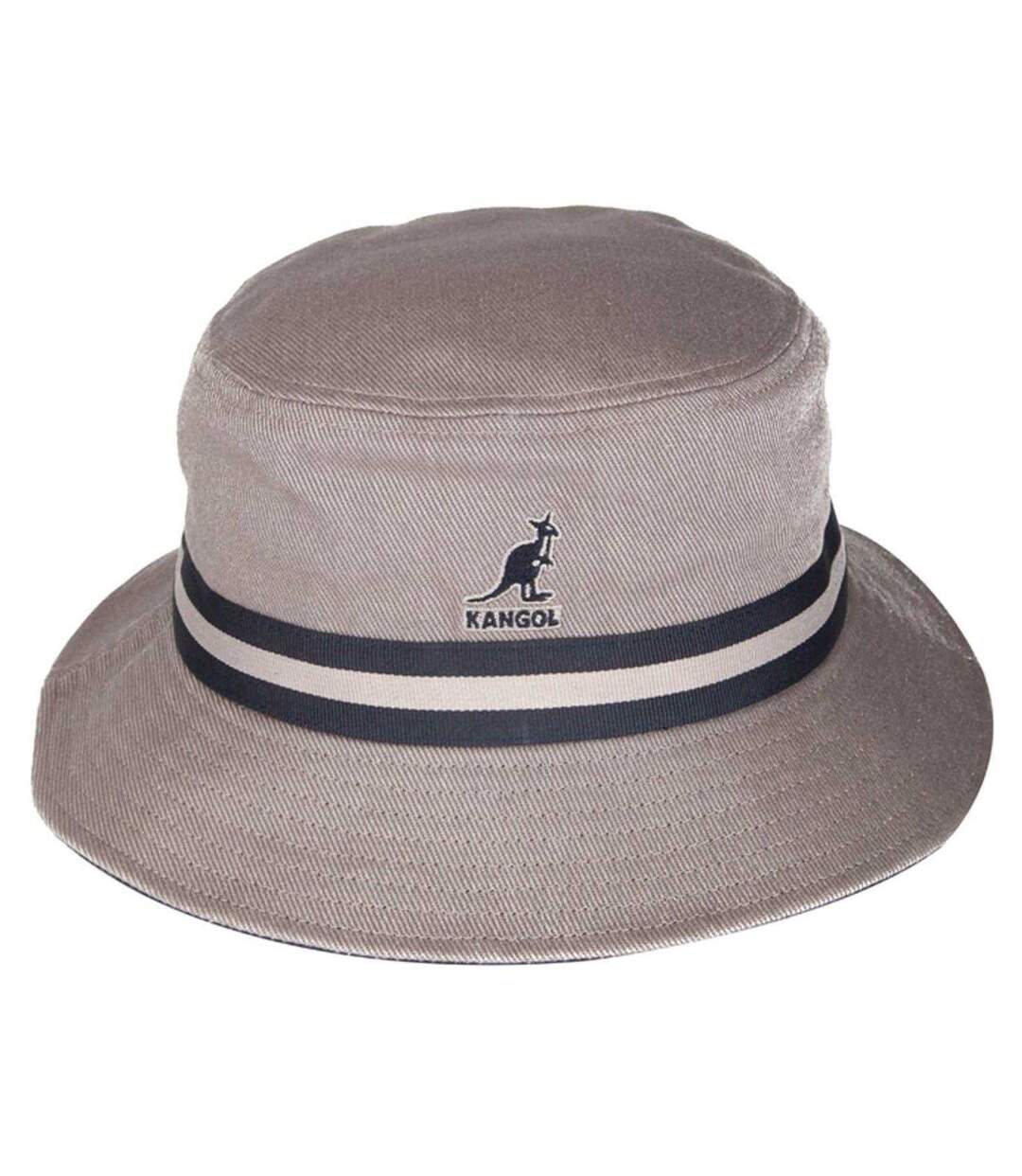 Bob Motif/style Rayé Adulte Gris Kangol-1