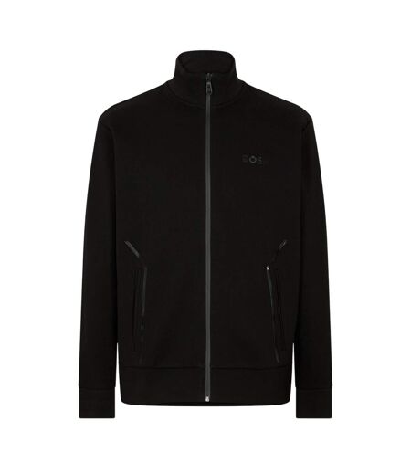 Mens Skaz Full Zip Track Jacket Black Boss