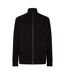 Mens Skaz Full Zip Track Jacket Black Boss-1