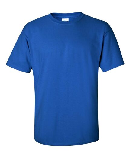 Gildan Mens Ultra Cotton Short Sleeve T-Shirt (Royal) - UTBC475