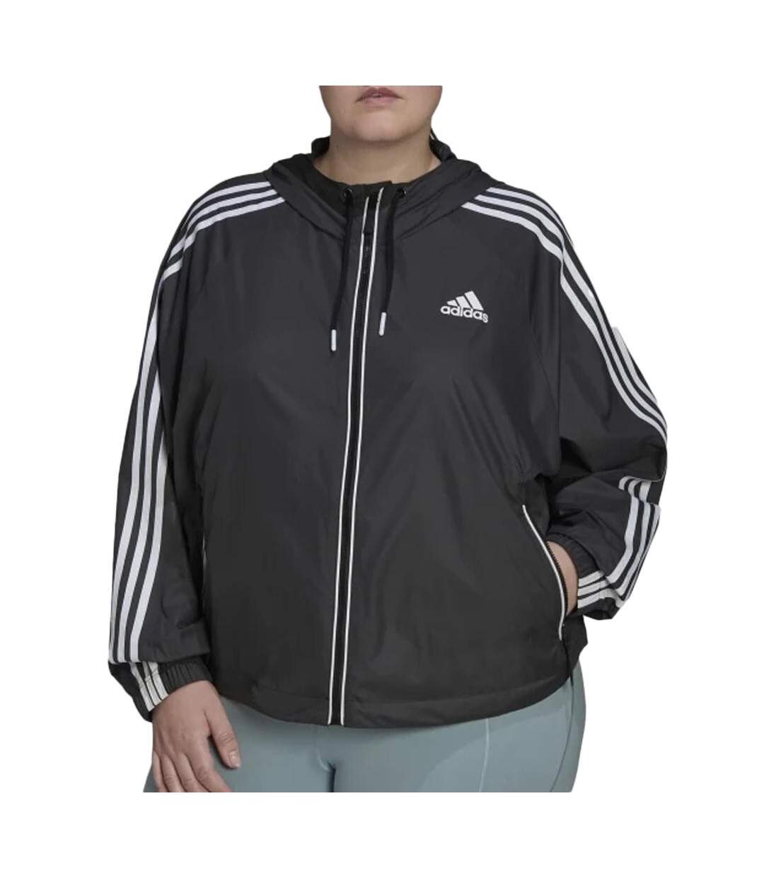 Veste Noire Femme Adidas HF8715 - 48/50-1