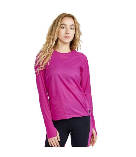 Craft Womens/Ladies Pro Hypervent Base Layer Top (Pink)