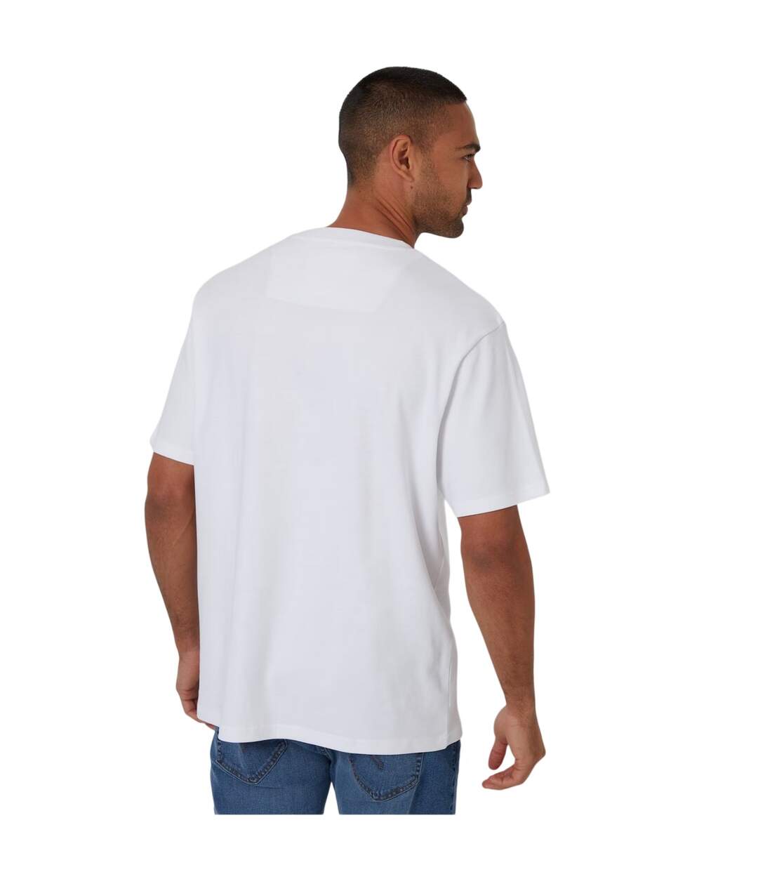 T-shirt Hyde Homme Blanc Threadbare-3