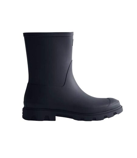 Mens downpour short wellington boots navy Hunter
