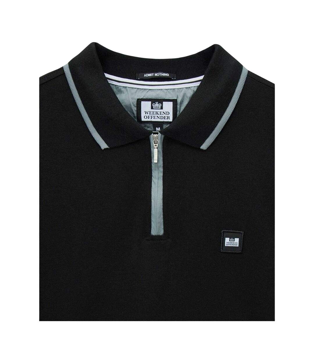 Polo Homme Noir Weekend Offender-4