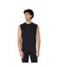 Haut Sans Manches Motif/style Logo Sur Poitrine Homme Noir Champion-4