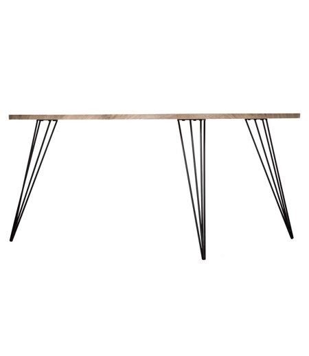 Table basse design Neile - L. 97 x H. 50 cm - Noir