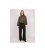 Blouson bomber suédine taille élastiquée USHA - Dona X Lisa-4