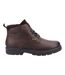 Mens winson lace leather boots brown Cotswold