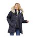 Doudoune matelassée femme bleu marine Atlas For Women-4