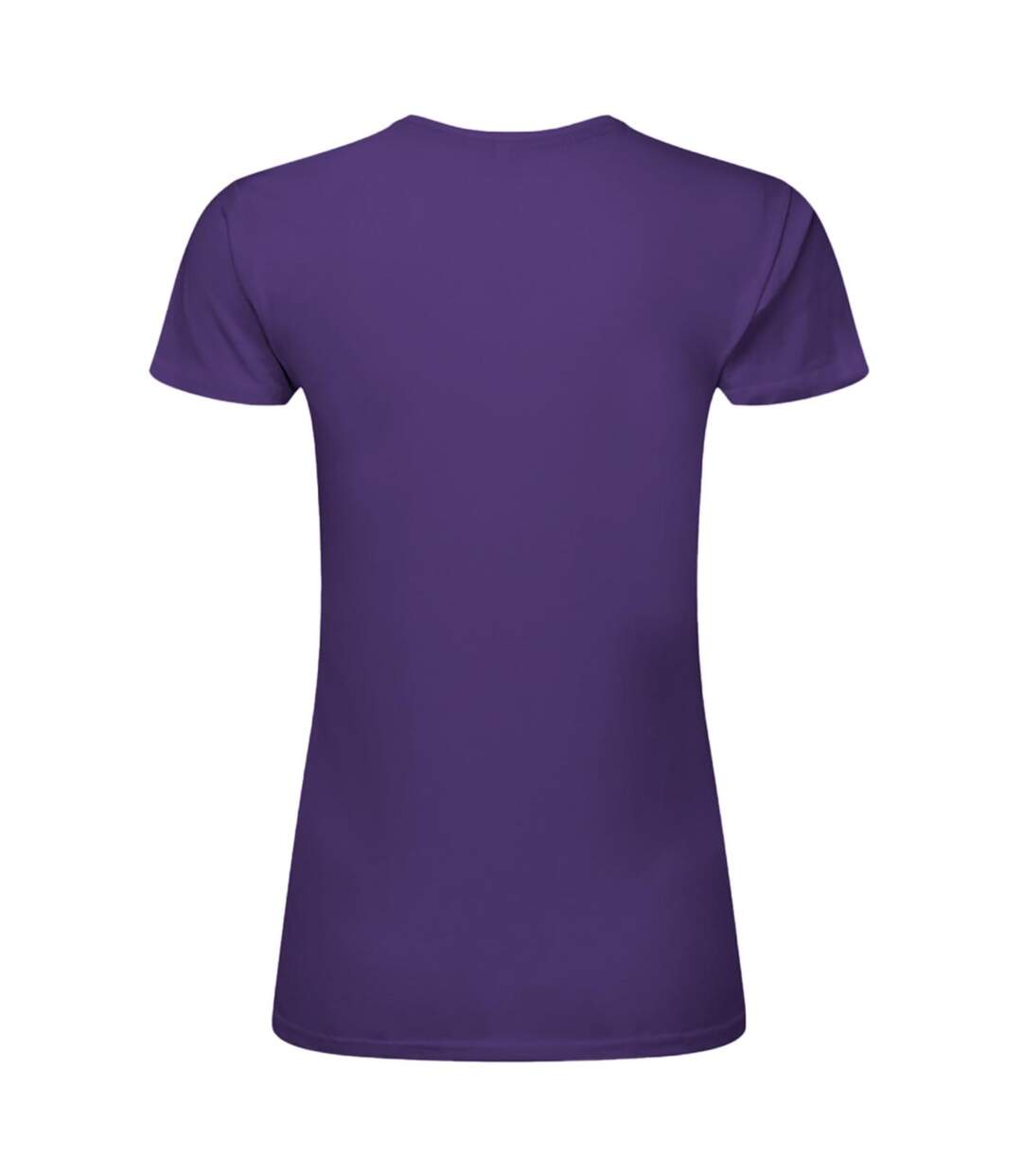 Womens/ladies Perfect Print Tee Purple SG-2