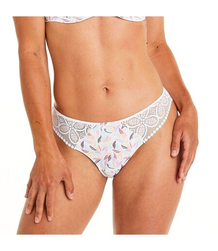 Tanga multico blanc Entracte