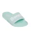 Womens/ladies Calypso Slides Light Blue Bench-3