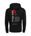 Mens Wild Rose Back Hoodie Imprimé Noir Mister Tee-1