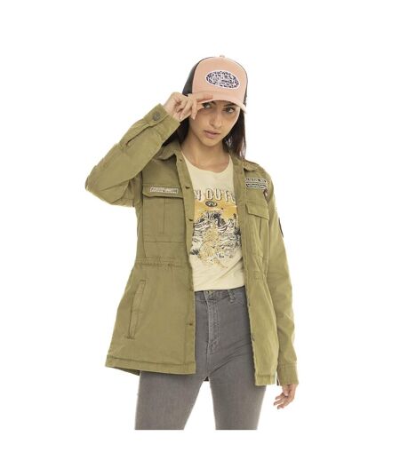 Veste militaire femme avec patchs Lips Vondutch