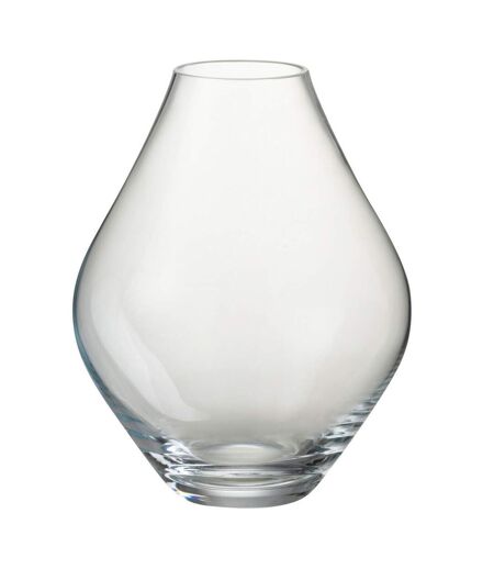 Vase Design en Verre Abby 24cm Transparent
