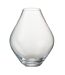 Vase Design en Verre Abby 24cm Transparent-1