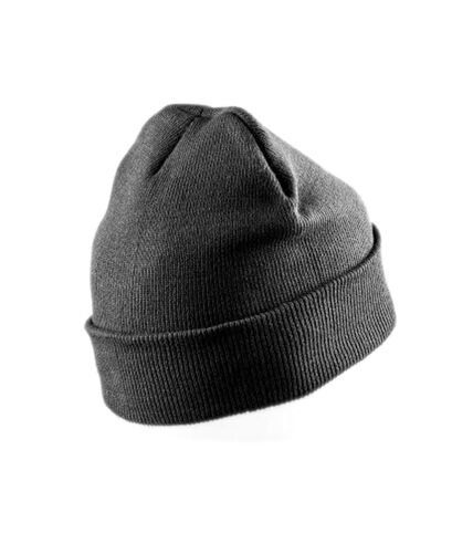 Result Adults Unisex Double Knit Printers Beanie (Grey) - UTPC3760