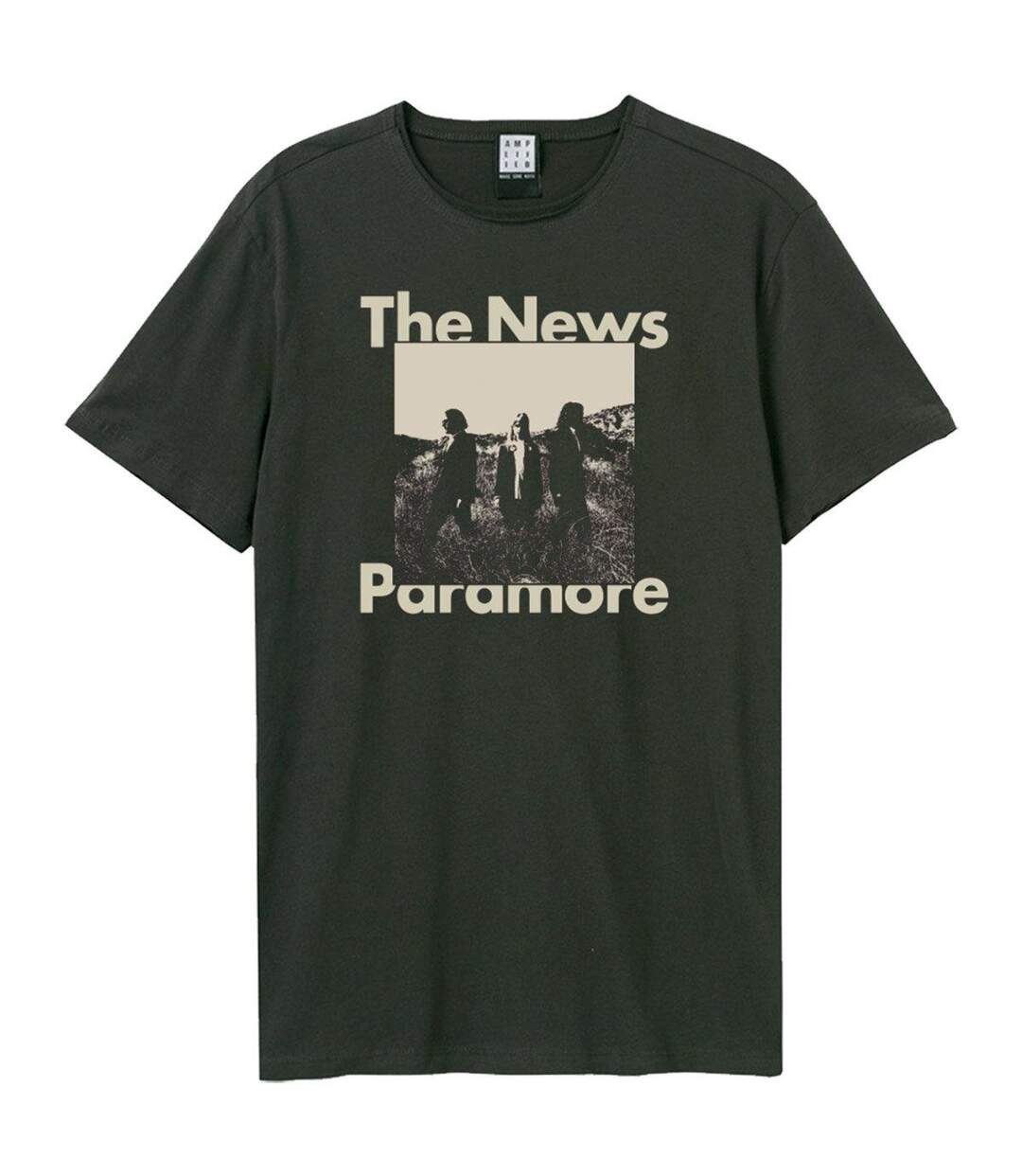 Amplified - T-shirt THE NEWS - Homme (Charbon) - UTGD1164-1