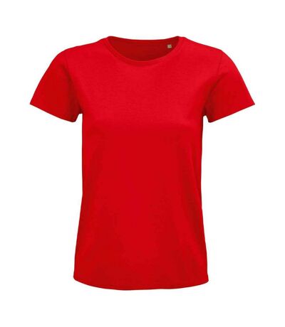 SOLS Womens/Ladies Pioneer T-Shirt (Red)