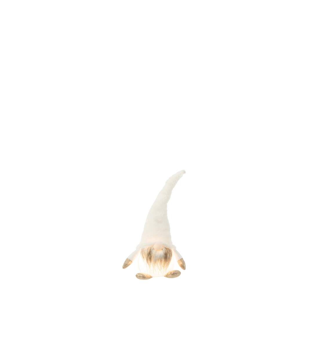 Statue Déco Lutin Led 56cm Blanc-2