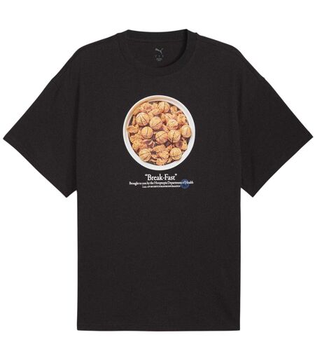 Mens Hootopia Break Fast T-shirt Black Puma