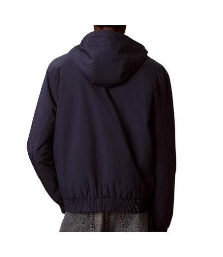 Veste marine homme calvin klein jeans hooded ripstop