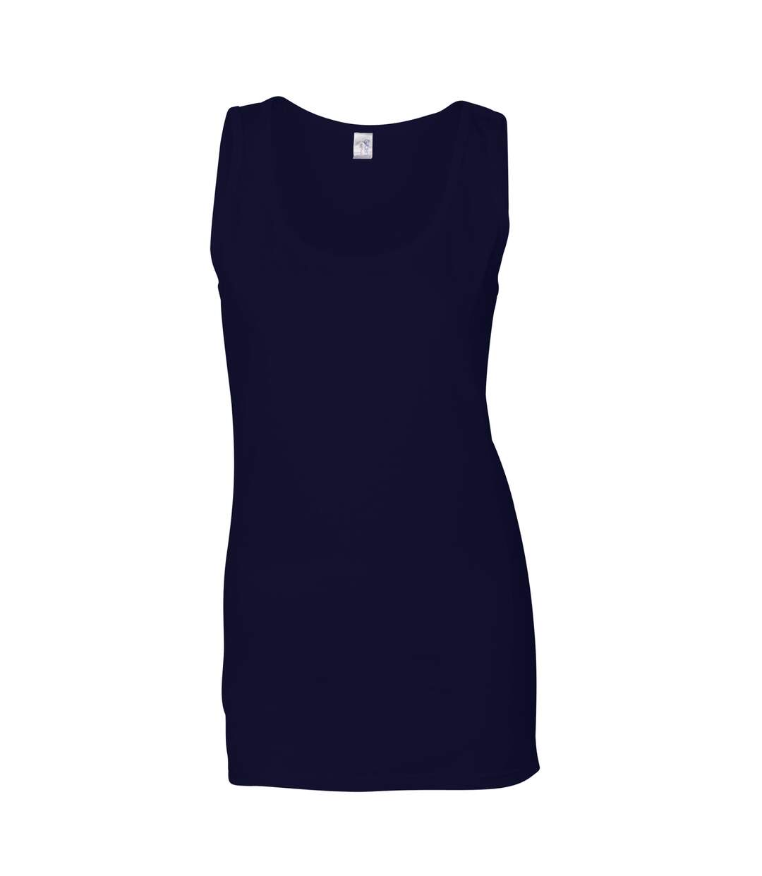 Débardeur Softstyle Femme Bleu Marine Gildan-1