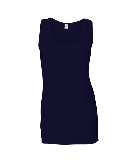 Débardeur Softstyle Femme Bleu Marine Gildan
