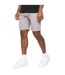 Mens Blansmoore Elasticated Waist Shorts Grey Crosshatch-4