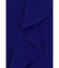 Paper Dolls Womens/Ladies Kempsey Frill Front Shift Dress (Cobalt Blue) - UTLZ196