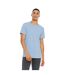 T-shirt adulte bleu acier Bella + Canvas-3