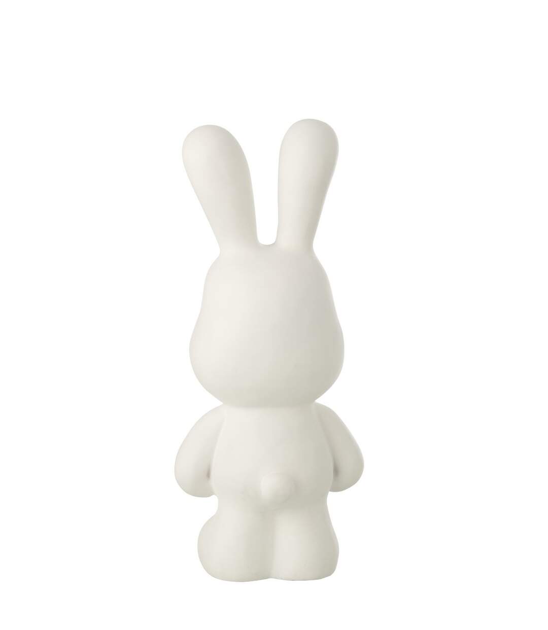 Statuette Lapin en Résine Eddy 49cm Blanc-2