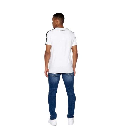 Mens tugford t-shirt white Crosshatch