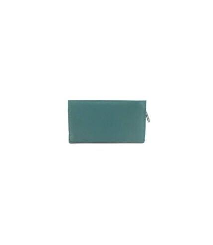 Eastern Counties Leather - Porte-monnaie ROSEMARY - Femme (Turquoise pâle / Gris) (Taille unique) - UTEL434