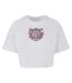 T-shirt Ample Hotter Delusion Femme Blanc Miss Tee-2