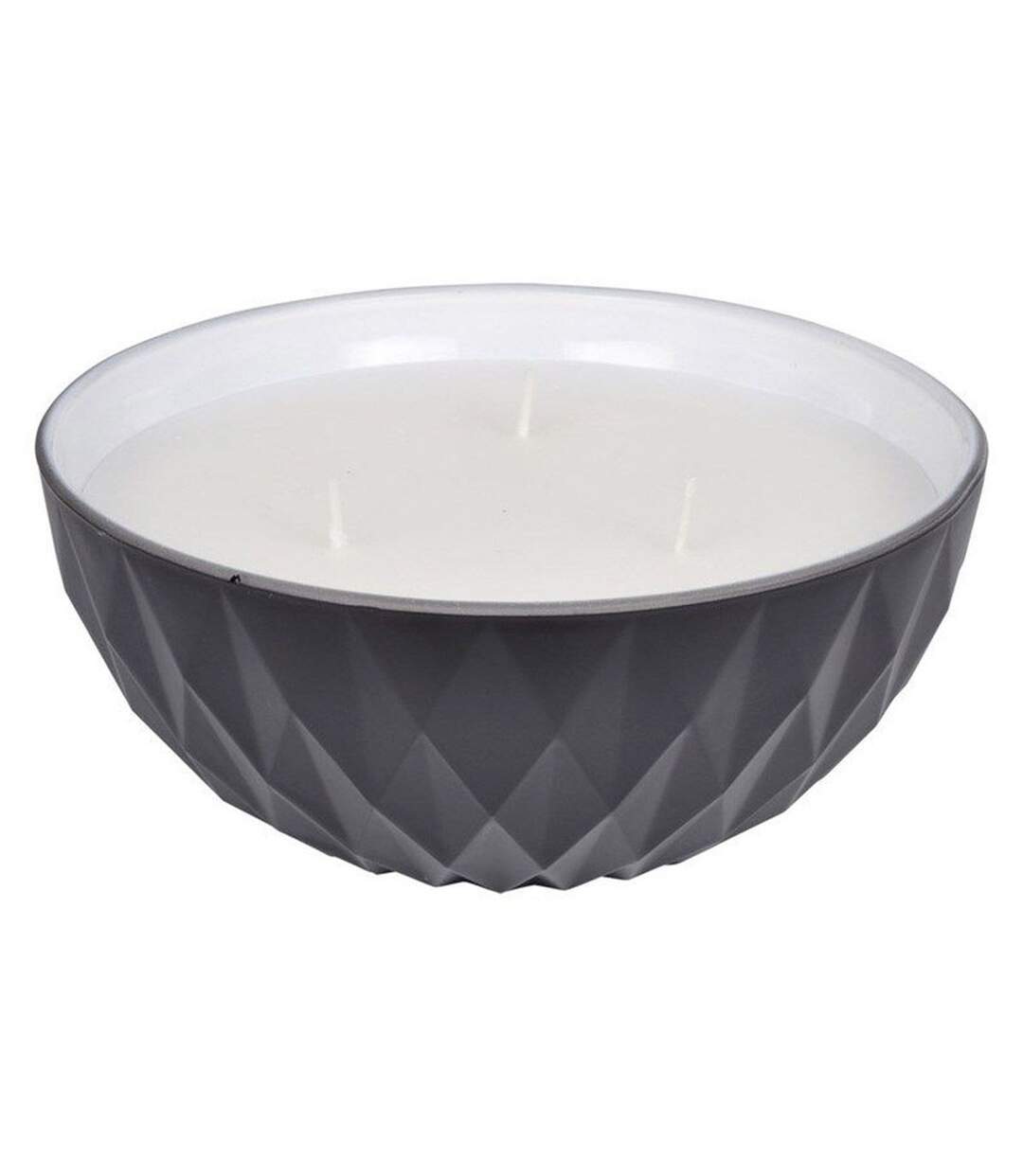 Bougie Parfumée en Verre Élégant 12cm Blanc-1