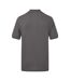 UCC 50/50 Mens Heavyweight Plain Pique Short Sleeve Polo Shirt (Charcoal) - UTBC1195-2