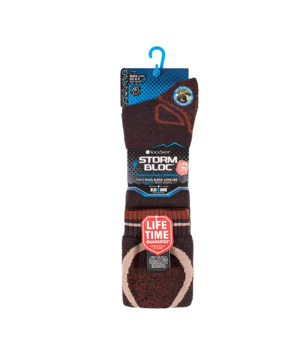 Chaussettes de Randonnée Homme Laine Hautes-2