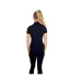 Womens/ladies Hamilton Sparkle Sports Top Navy Coldstream-3