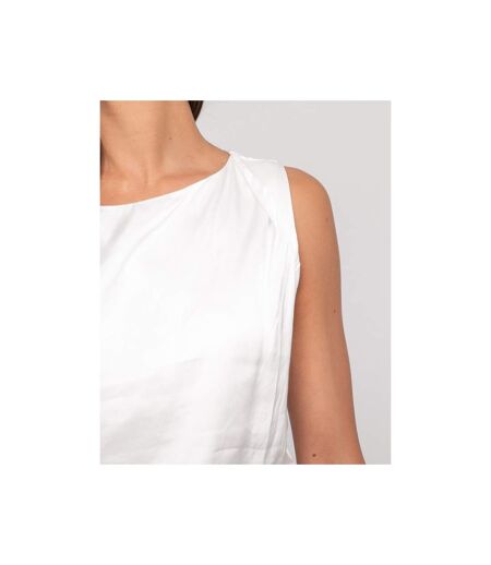 Top sans manches effet satin FARESSIE - Dona X Lisa